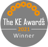 The KE Awards Winner Logo 2021