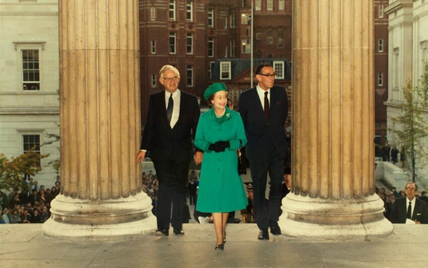 Her Majesty, Queen Elizabeth II visiting UCL.