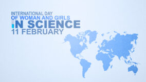 International Day of Women and Girls in Science graphic